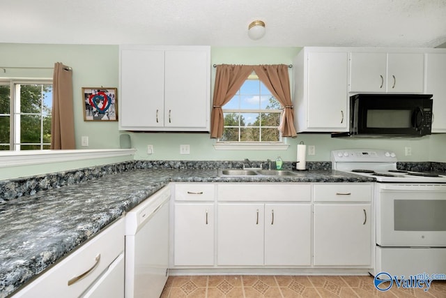 249 Knox Creek Trl NW, Madison, AL 35757 - kitchen with white appliances and white cabinetry