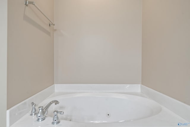 bathroom featuring a jetted tub