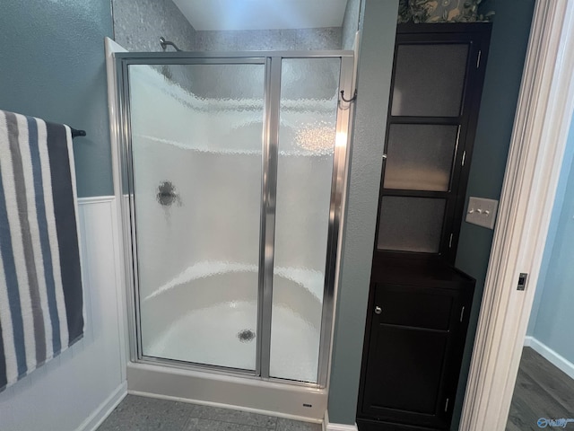 415 County Road 355, Leesburg, AL 35983 - bathroom with a shower stall