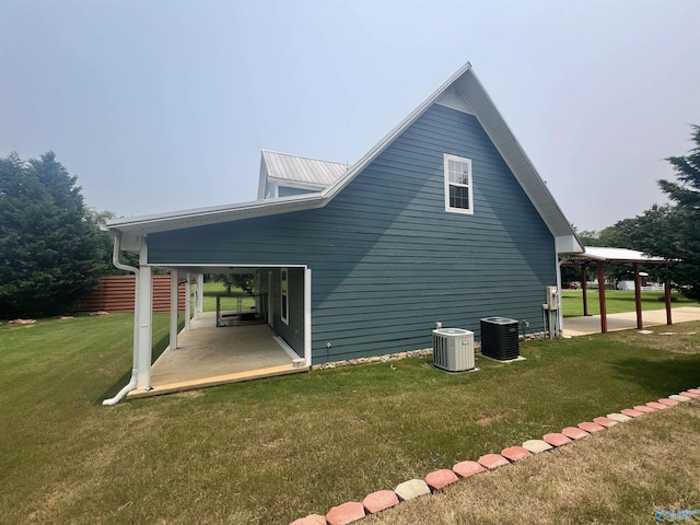415 County Road 355, Leesburg, AL 35983 - view of home's exterior featuring a yard and a patio area