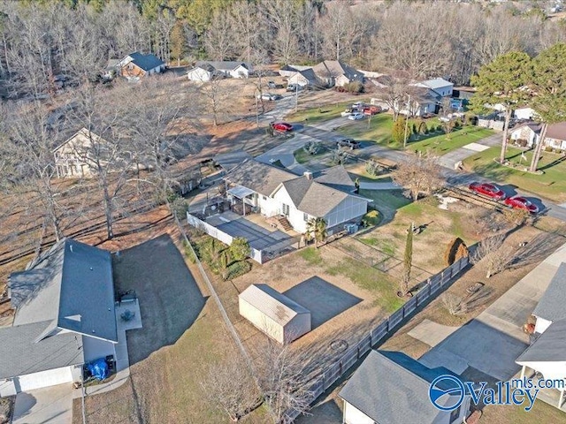 drone / aerial view
