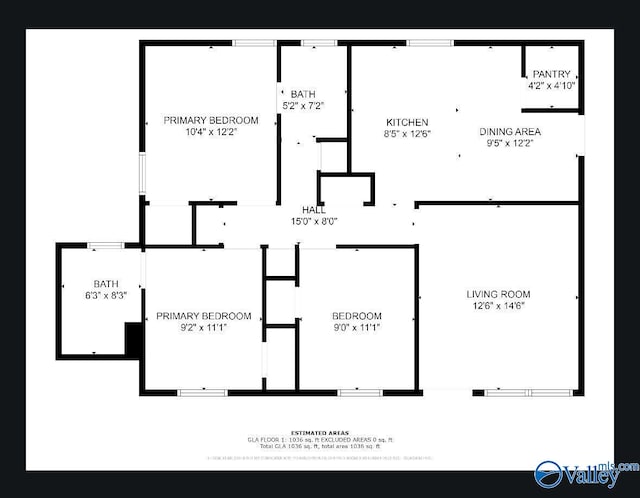 4227 Keith Dr NW, Huntsville, AL 35810 - floor plan / room layout