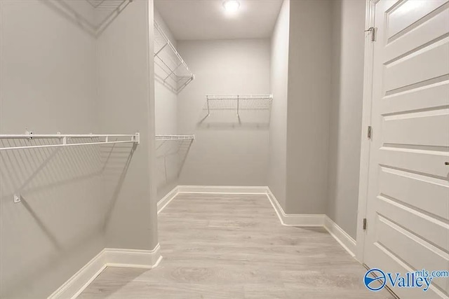 17401 Stonegate Dr, Athens, AL 35613 - spacious closet with light wood-style floors