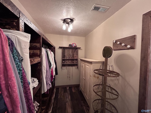 1020 County Road 92, Cedar Bluff, AL 35959 - walk in closet with dark wood-style flooring