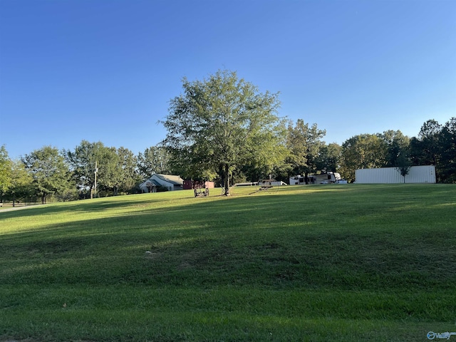 1020 County Road 92, Cedar Bluff, AL 35959 - view of home's community featuring a yard and view of wooded area