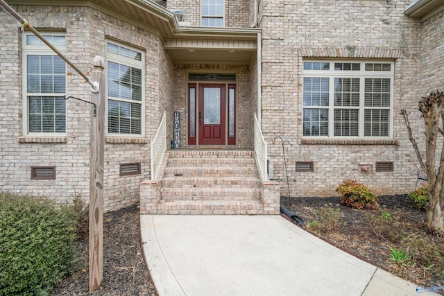 26409 Pepper Rd, Athens, AL 35613 - property entrance featuring crawl space