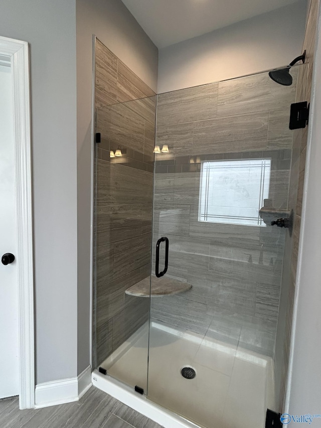 4359 Willow Bend Ln SE, Owens Cross Roads, AL 35763 - full bath featuring a stall shower and baseboards