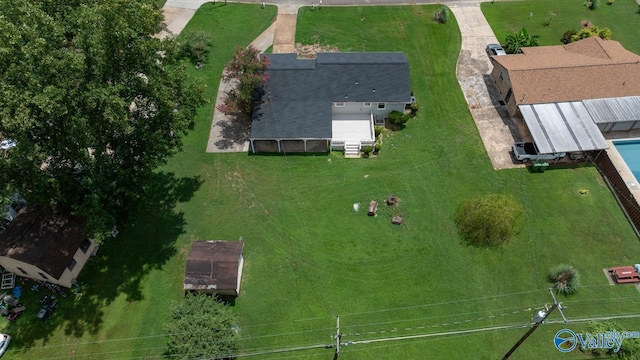 2017 Shady Lane Dr, Huntsville, AL 35810 - bird's eye view