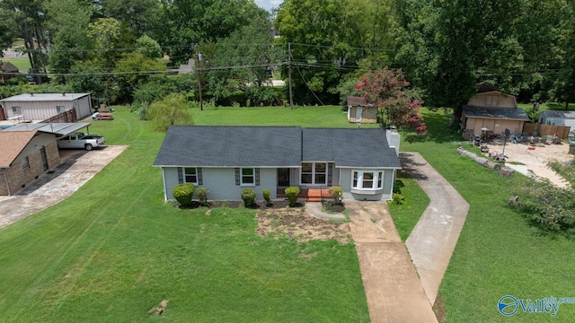 2017 Shady Lane Dr, Huntsville, AL 35810 - view of front of house featuring covered porch
