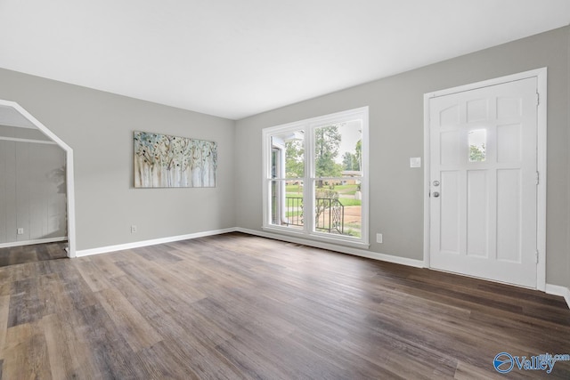 2017 Shady Lane Dr, Huntsville, AL 35810 - foyer entrance featuring dark hardwood / wood-style floors