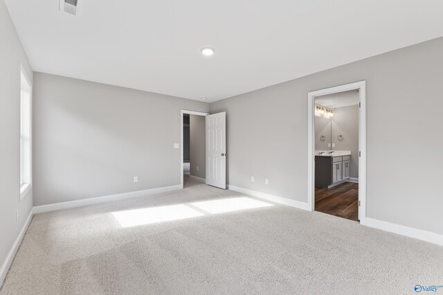 29414 Canoe Cir, Harvest, AL 35749 - unfurnished bedroom with carpet, baseboards, and ensuite bath