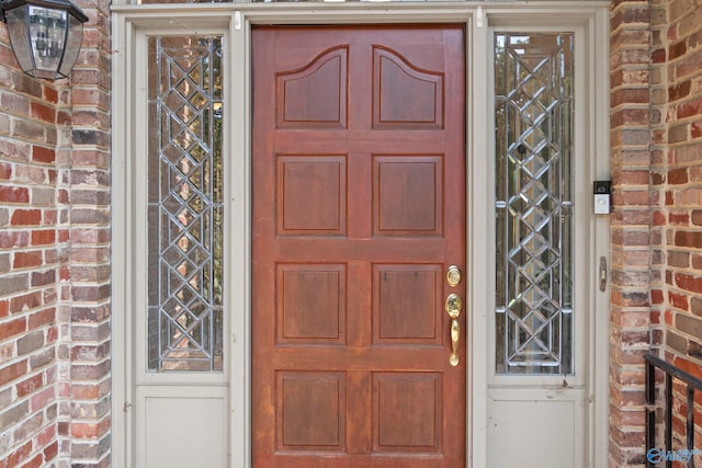 view of entrance to property