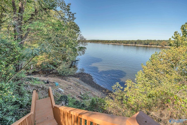 411 Darby Ave, Sheffield, AL 35660 - property view of water with a view of trees