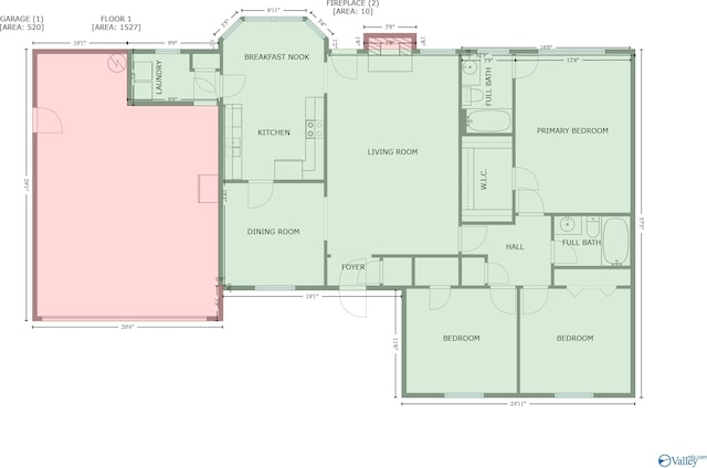142 Raspberry Way, Madison, AL 35757 - view of property floor plan