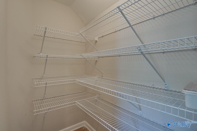 view of pantry