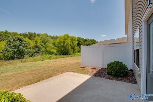 exterior space with a patio