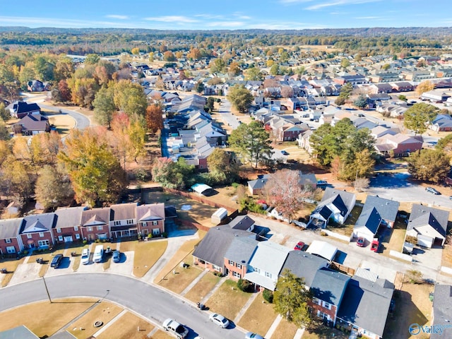 aerial view