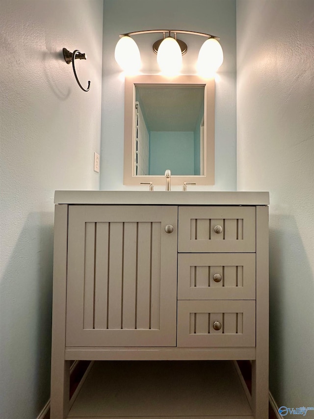 bathroom featuring sink