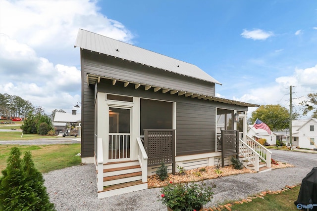 view of front of house