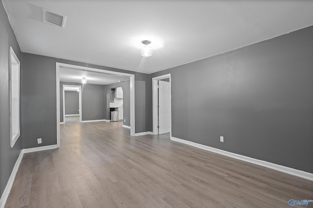 929 Carroll Rd, Harvest, AL 35759 - unfurnished living room featuring wood finished floors and baseboards