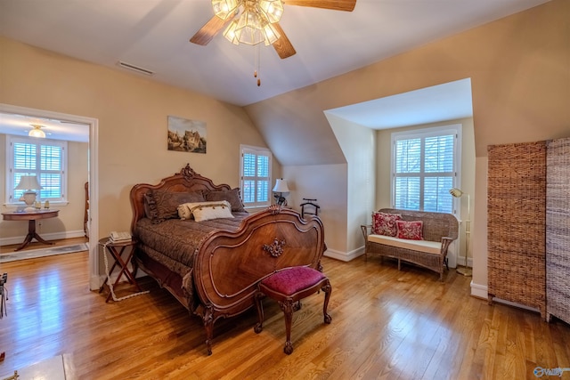 260 Bexar Ave W, Hamilton, AL 35570 - bedroom with multiple windows, light wood finished floors, and visible vents