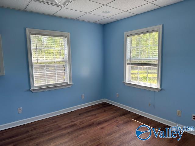752 12th Way NE, Arab, AL 35016 - unfurnished room with baseboards, a healthy amount of sunlight, and wood finished floors