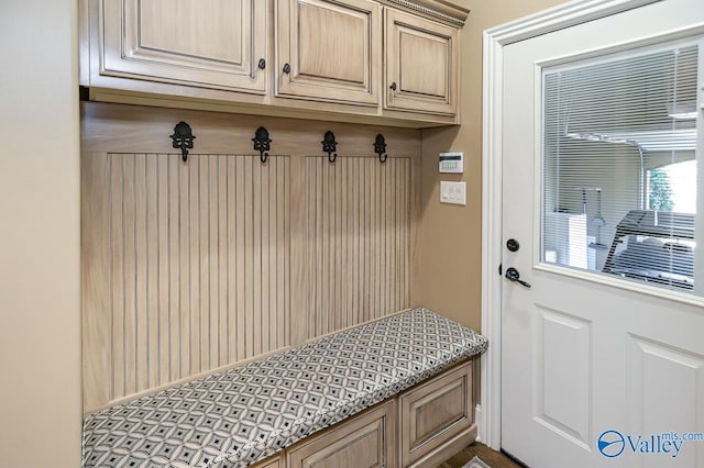 view of mudroom