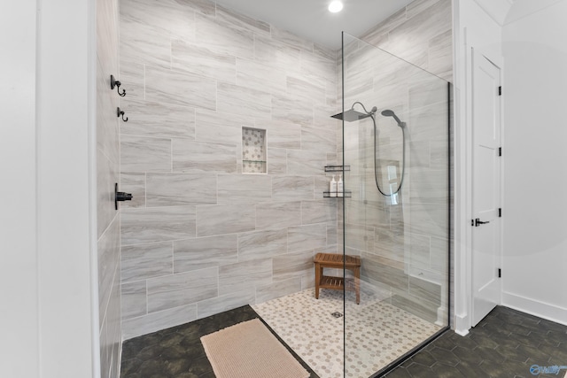 313 Merrydale Dr, Huntsville, AL 35811 - bathroom with a walk in shower