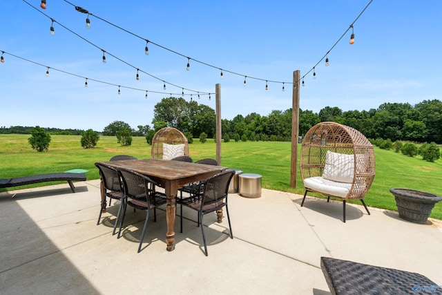 313 Merrydale Dr, Huntsville, AL 35811 - view of patio featuring outdoor dining area