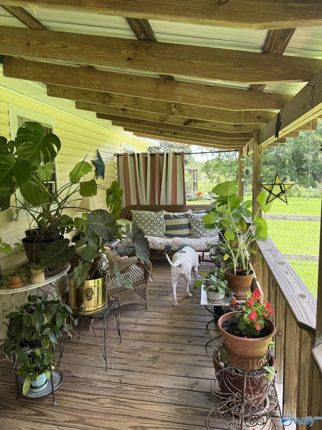1128 Brashiers Chapel Rd, Arab, AL 35016 - view of deck