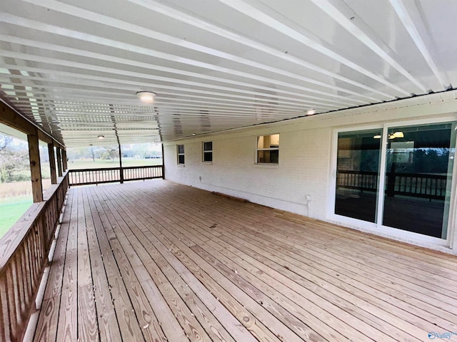 view of deck