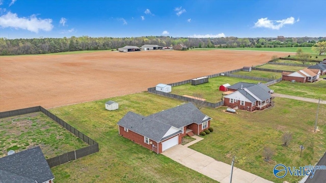 23311 Toone Rd, Elkmont, AL 35620 - aerial view with a rural view