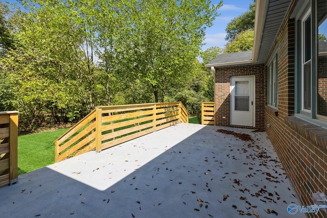 exterior space with a patio area