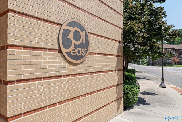 301 NE Holmes Ave Unit 404, Huntsville, AL 35801 - exterior view of brick siding