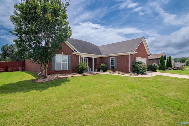 114 Sandi Paige Ln, Huntsville, AL 35811 - view of front of house featuring brick siding, a garage, and driveway