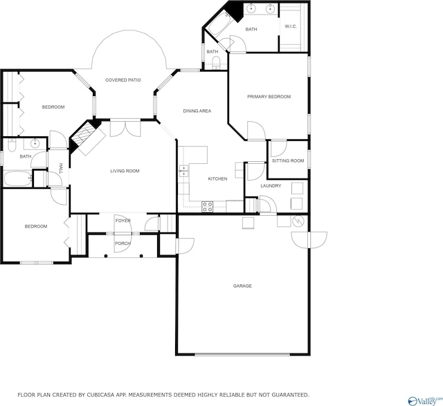 114 Sandi Paige Ln, Huntsville, AL 35811 - view of floor plan / room layout