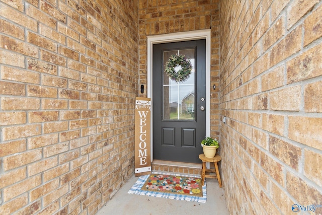 26674 Kyle Ln, Athens, AL 35613 - entrance to property with brick siding