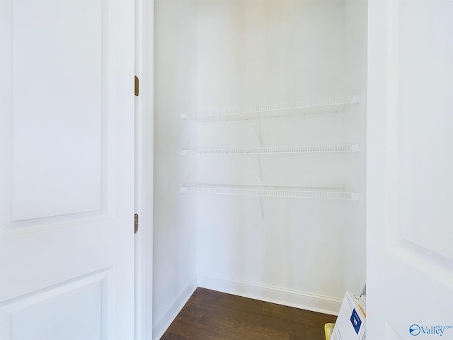 view of closet