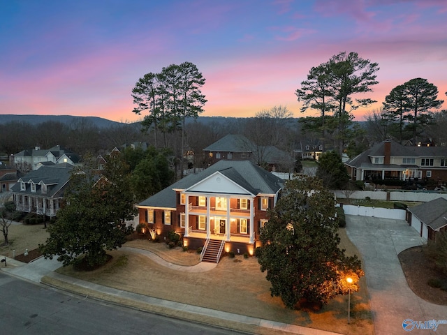 exterior space with driveway