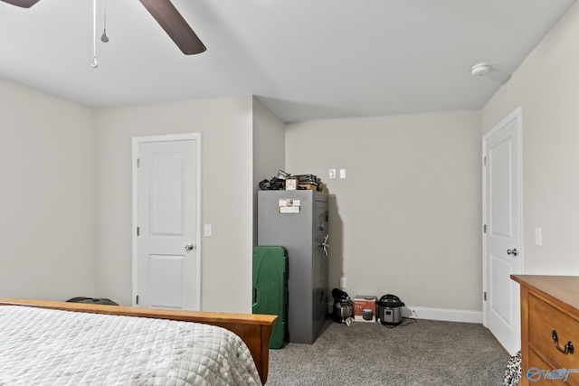 3559 County Road 1570, Baileyton, AL 35019 - bedroom featuring a ceiling fan and carpet