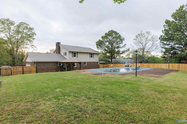 1903 Garner St, Scottsboro, AL 35769 - view of yard with a fenced backyard