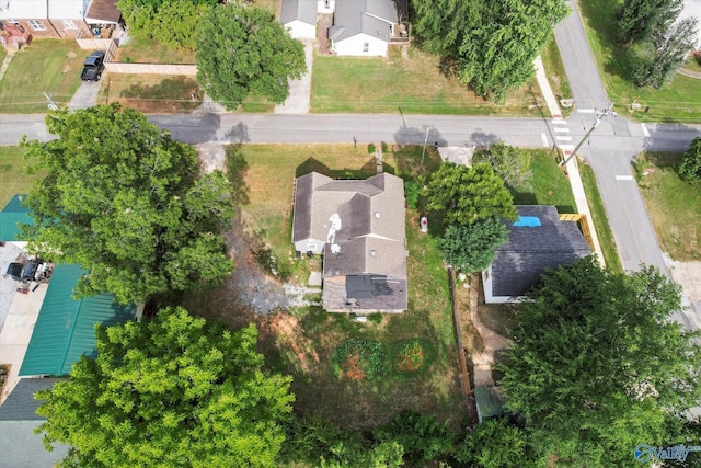 birds eye view of property featuring a residential view