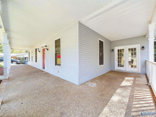 view of patio / terrace with covered porch