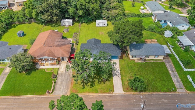 629 Dawson Ter NW, Huntsville, AL 35811 - aerial view of residential area