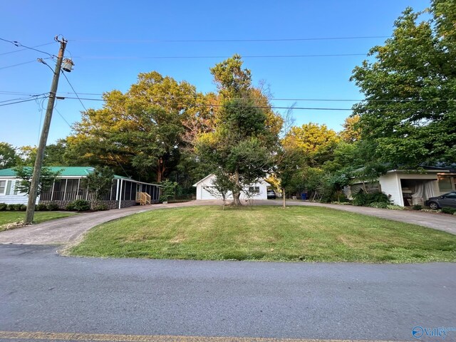 view of basement