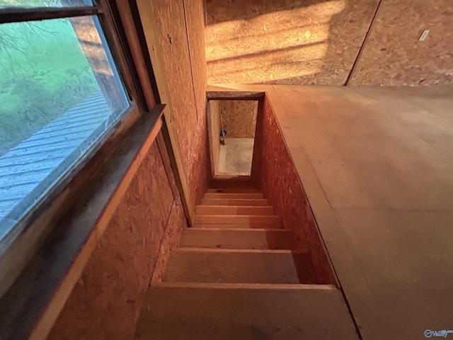view of staircase