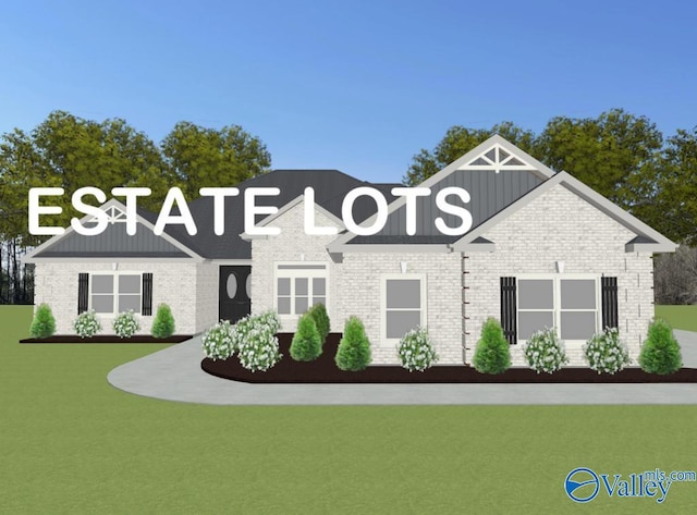 FLAGSTAFF-B Newby Chapel Rd, Athens, AL 35613 - view of front of property with board and batten siding and brick siding
