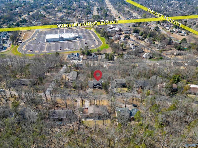 4018 SE Piedmont Dr, Huntsville, AL 35802 - drone / aerial view