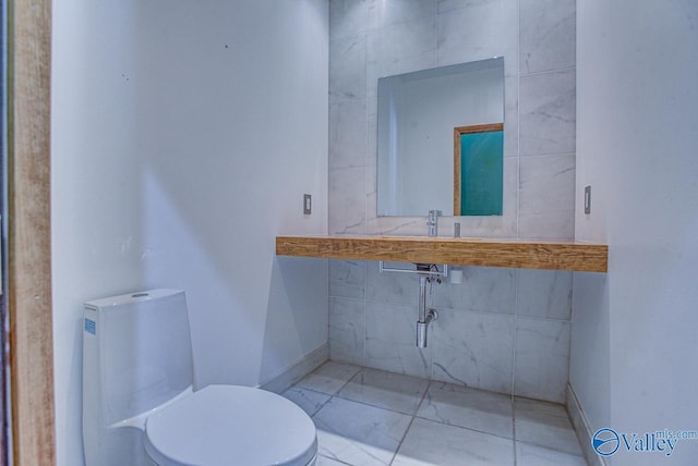 bathroom with toilet