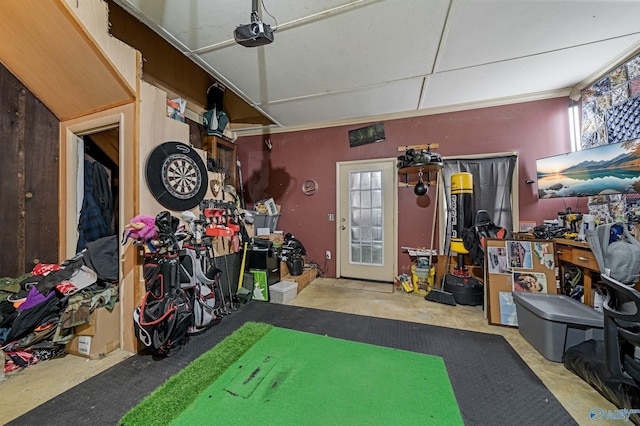 175 Short St, Geraldine, AL 35974 - garage with a garage door opener